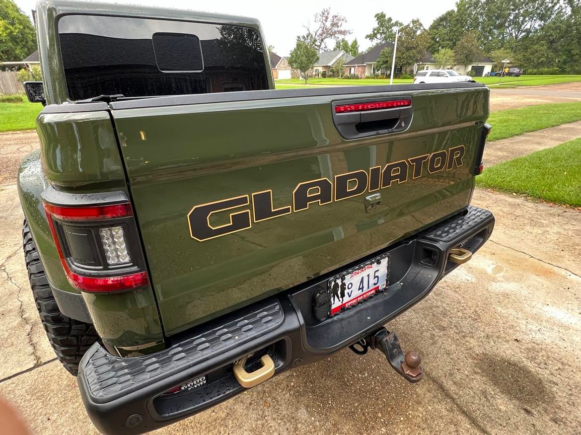 Gladiator Tailgate Emblem Gladius Offroad