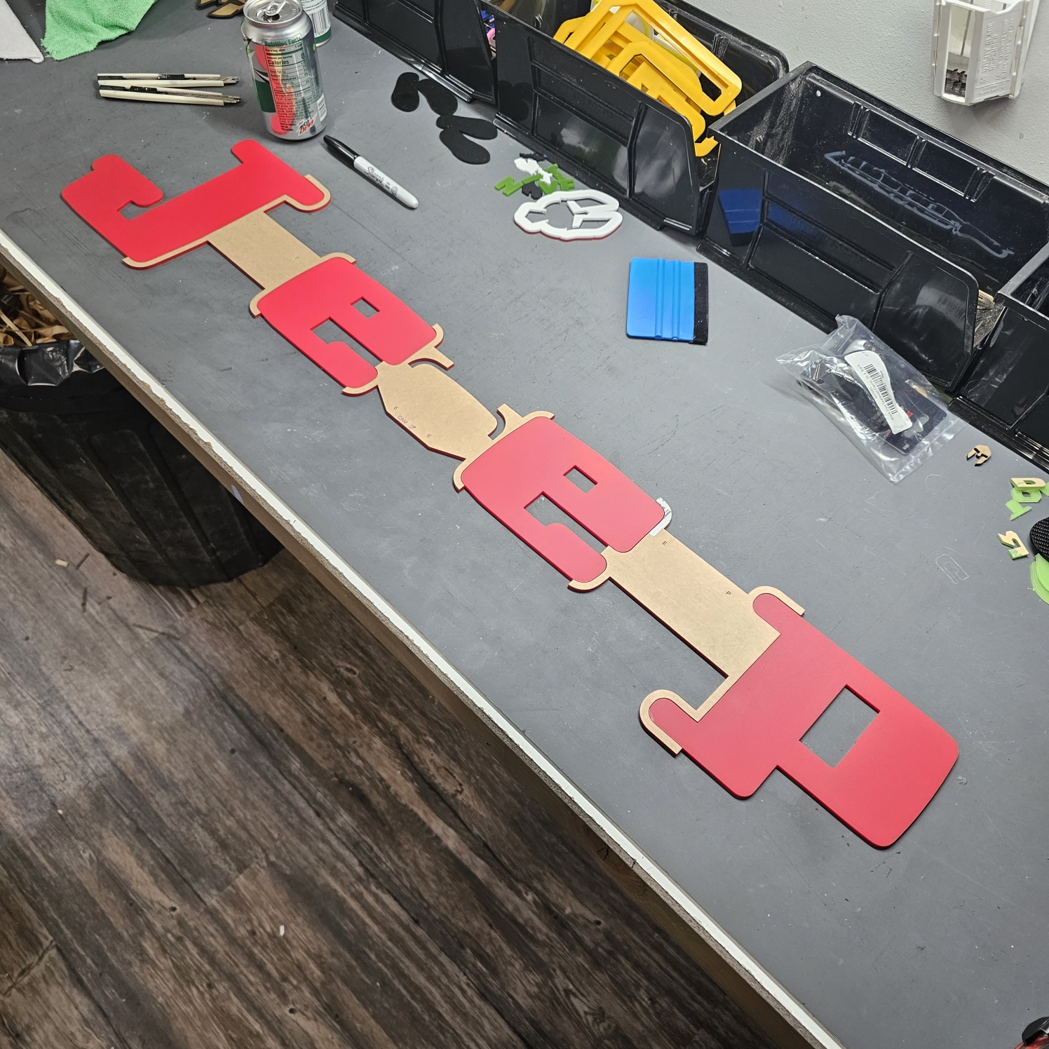 Retro Jeep Gladiator Tailgate Emblem Gladius Offroad