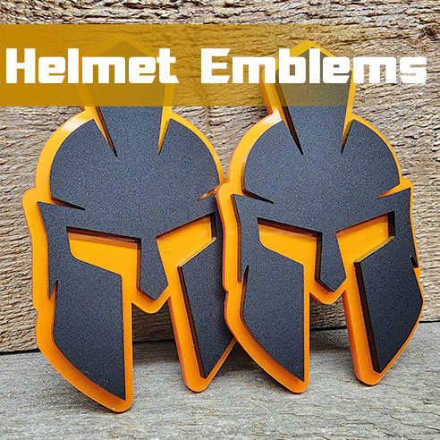 Gladiator Helmet Emblem