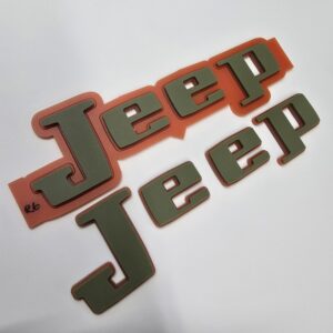 "Jeep" Fender Emblem (Pair) - R6