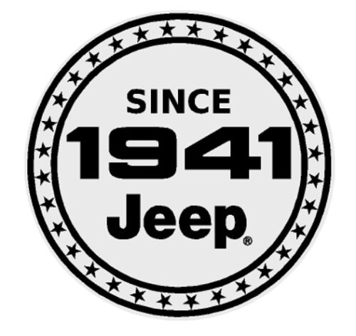 Since 1941 Jeep Trail Rated emblem