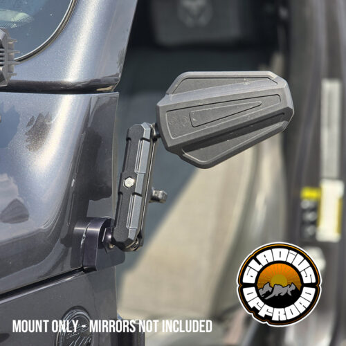 JT/JL Doors Off Mirror / Camera Mounts