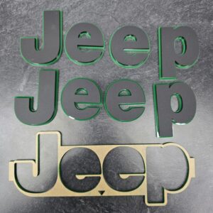 Jeep Fender Emblems JF3