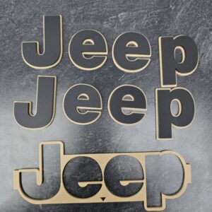 Jeep Fender Emblems JF12