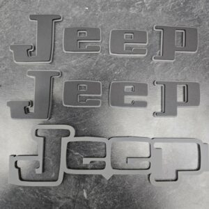 Jeep Fender Emblems JR5