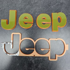 JK Jeep Grill Emblem JK1