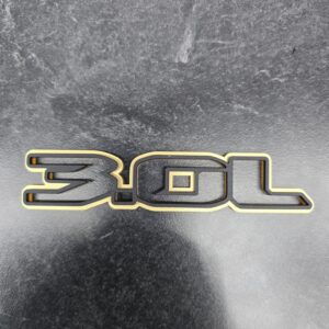 5" 3.0L Emblem E7