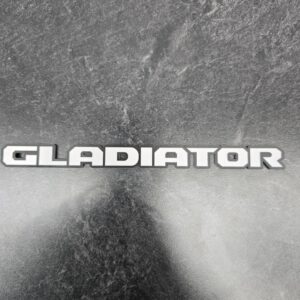 Gladiator Grab Handle Emblem - Original style - Engraved E10