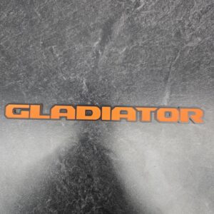 Gladiator Grab Handle Emblem - Original style - Engraved E13