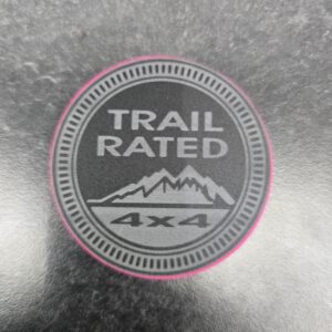 Trail Rated Emblem C6