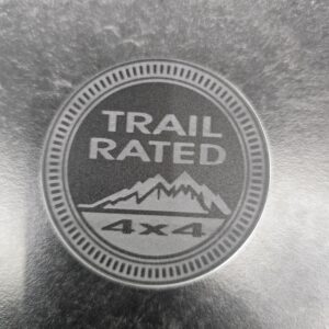 Trail Rated Emblem C8